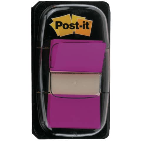 Segnapagina removibili Post-it® Index Medium con dispenser lilla 50 segnapagina - 680-8